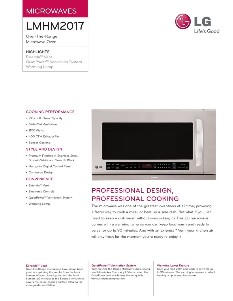 LG LMHM2017S User manual