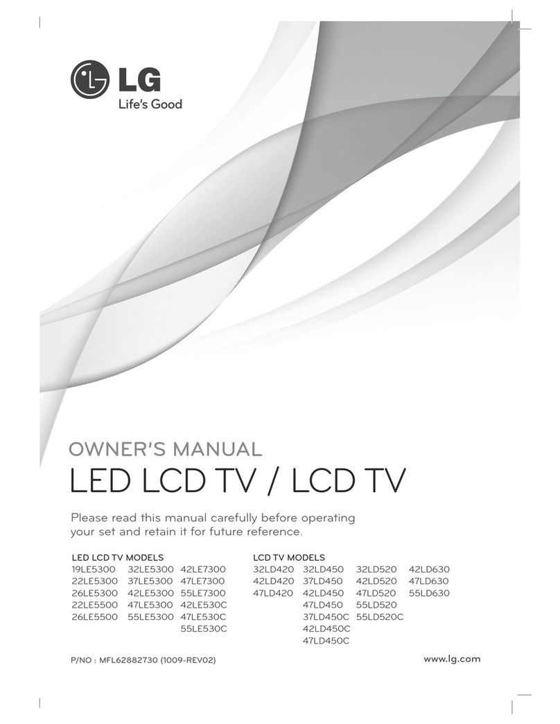 LG 55LD520C User manual