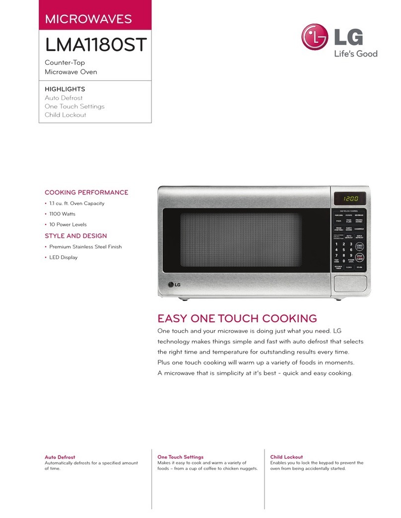 LG LMA1180ST User manual