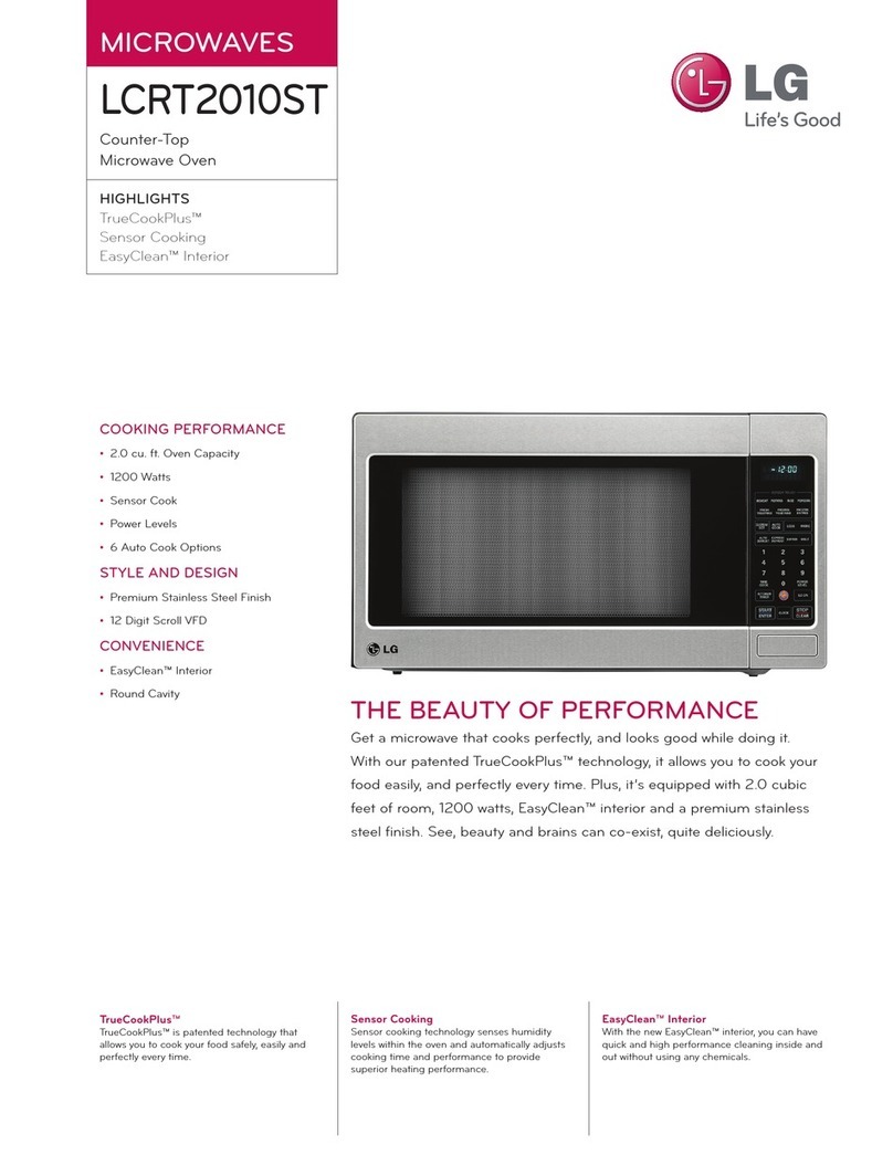 LG LCRT2010ST Specifications