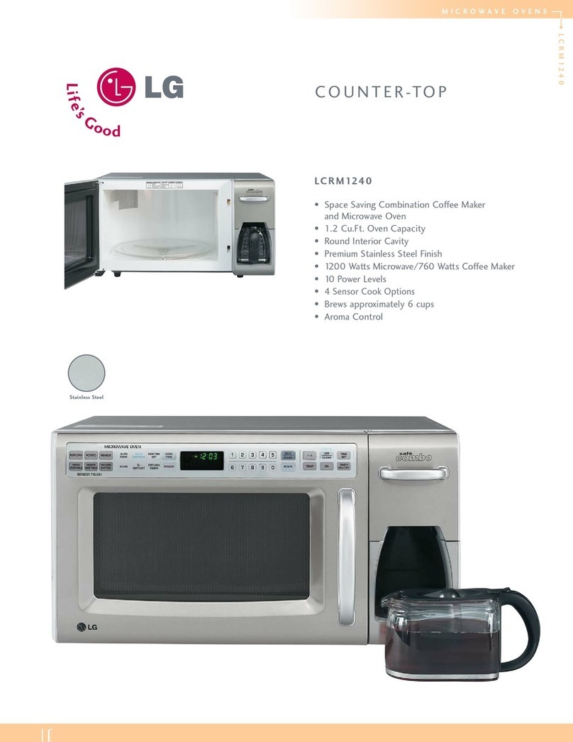 LG LCRM1240 User manual