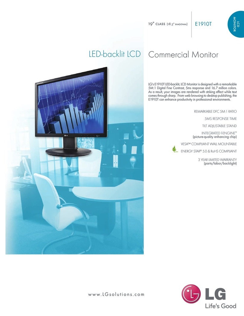 LG E1910T User manual