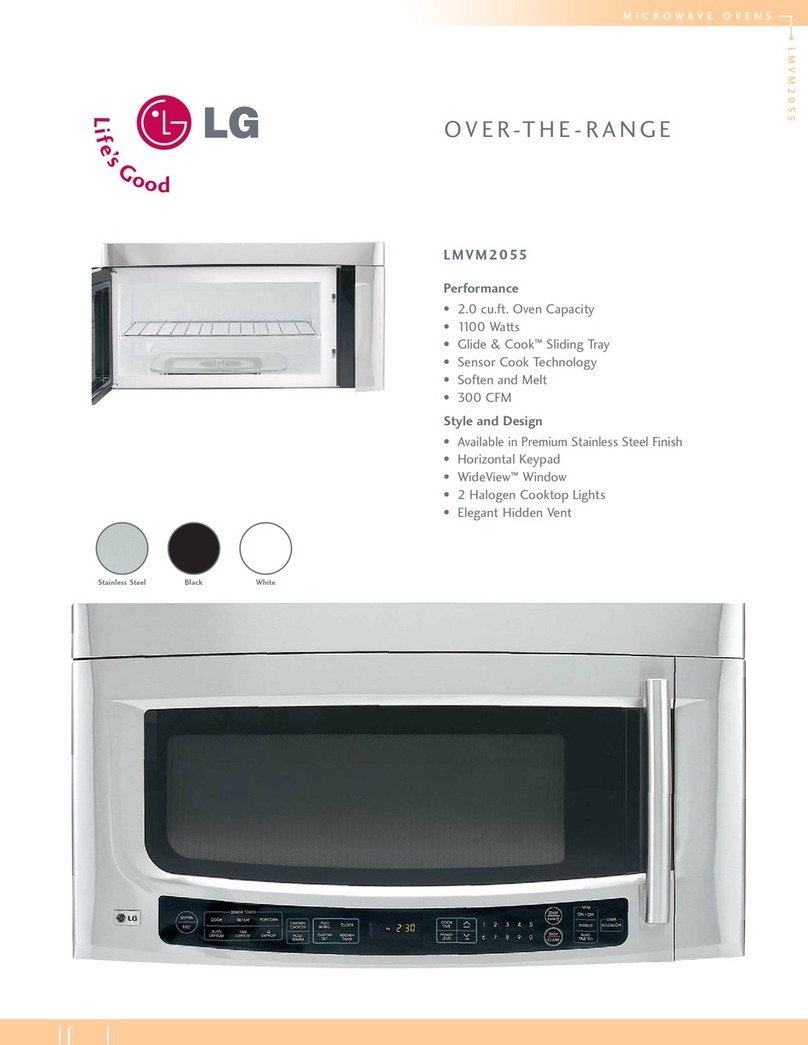 LG LMVM2055 User manual