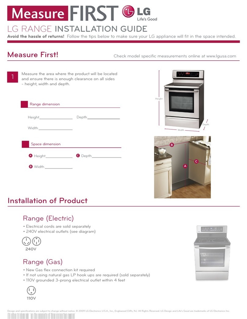 LG LDE3017ST User manual