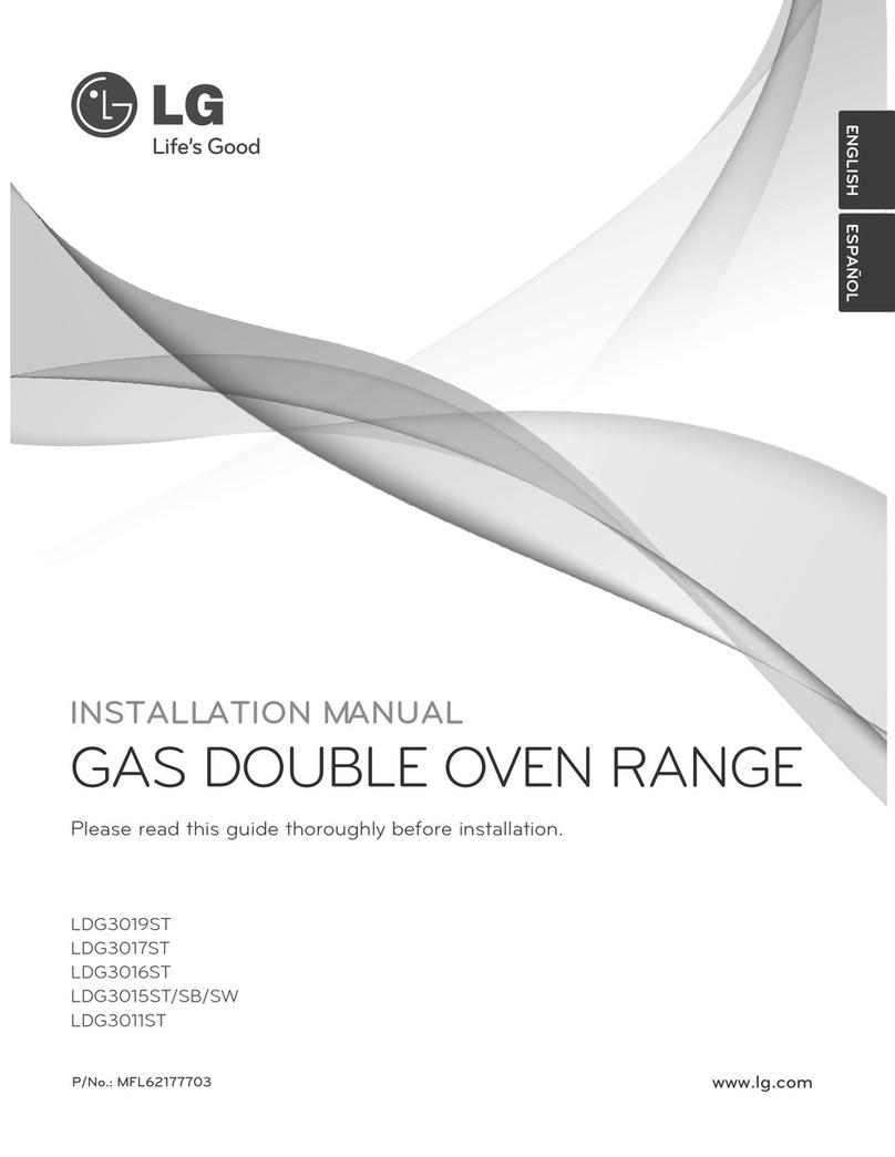 LG LDG3016ST User manual
