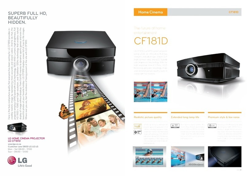 LG CF181D User manual