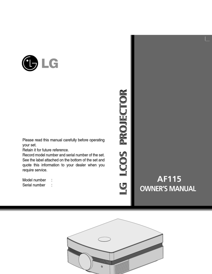LG AF115 User manual