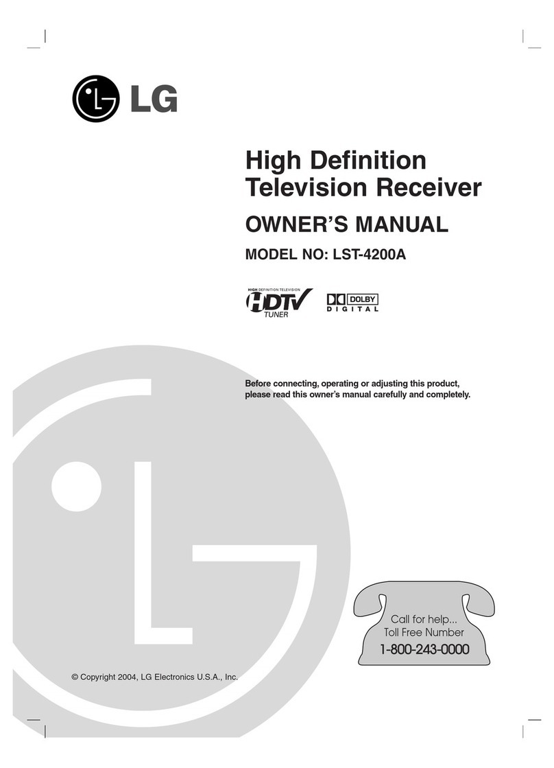 LG LST-4200A owner's manual