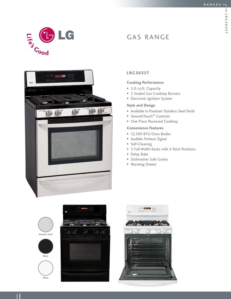 LG LRG30357ST User manual