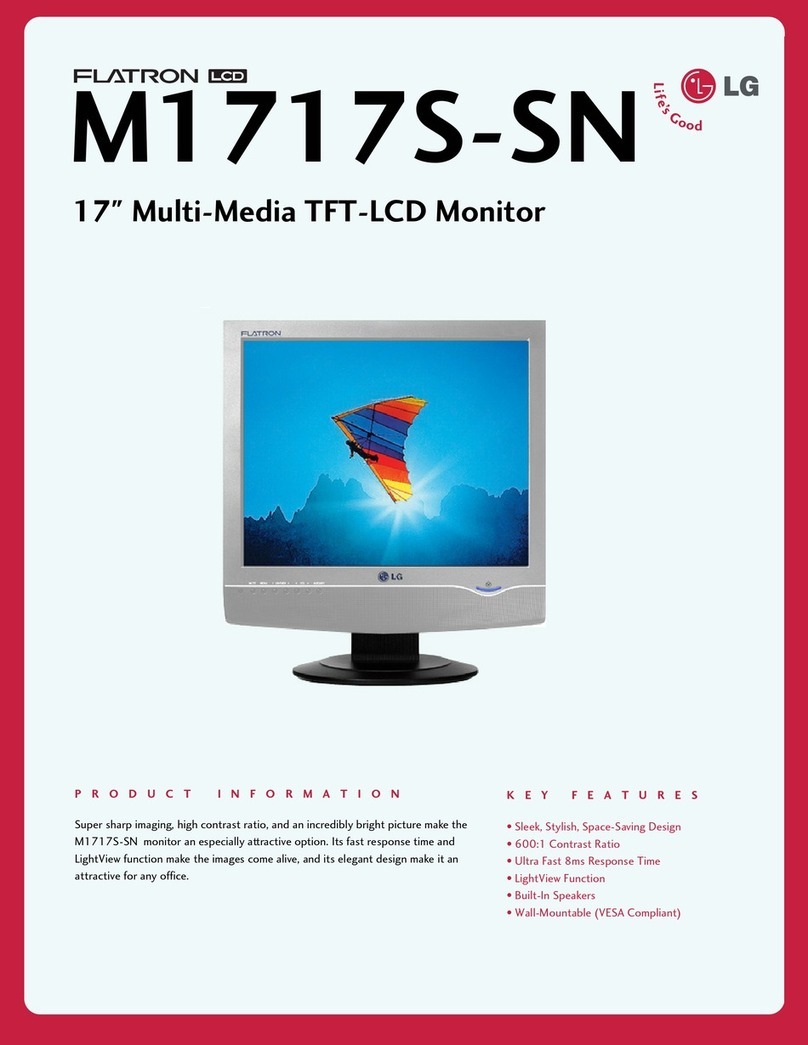 LG M1717S User manual