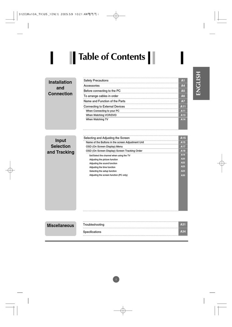 LG FLATRON M1710A user guide