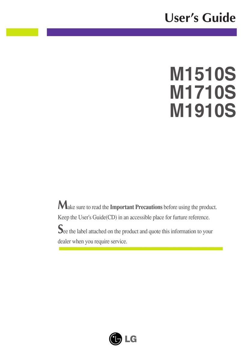 LG M1510S User manual