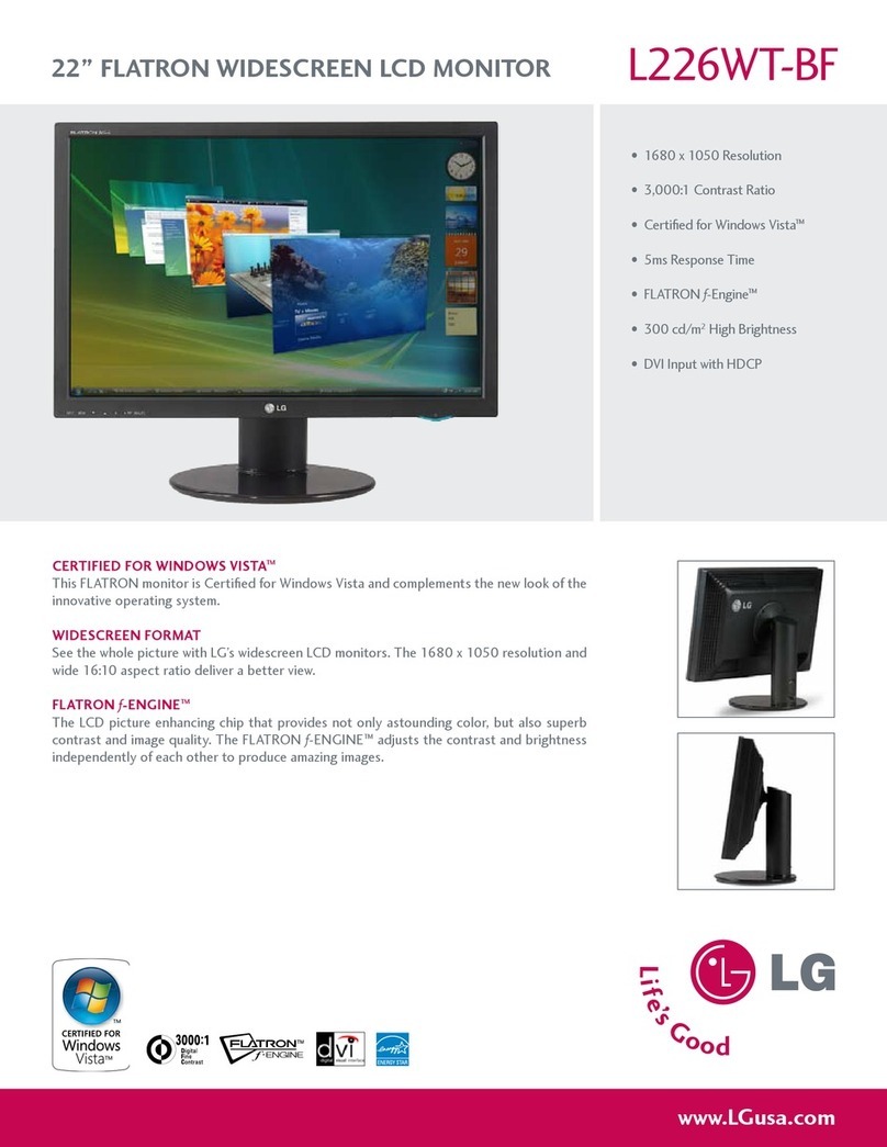 LG L226WT User manual