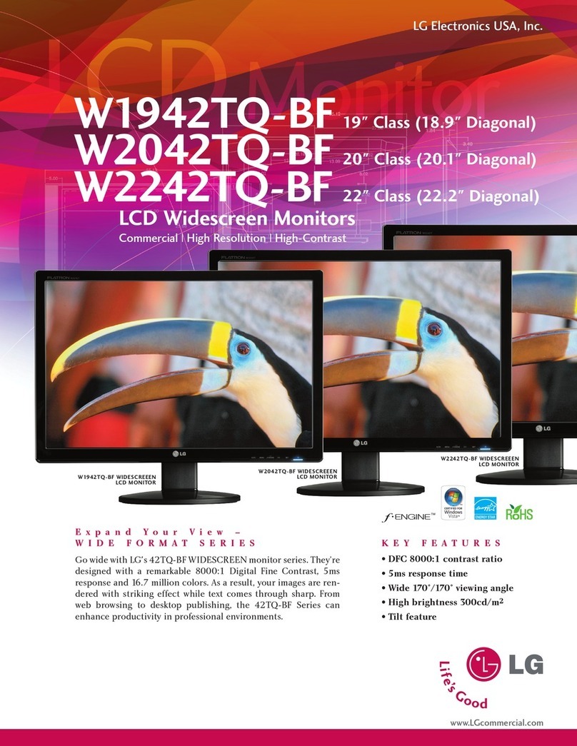 LG W1942TQ User manual