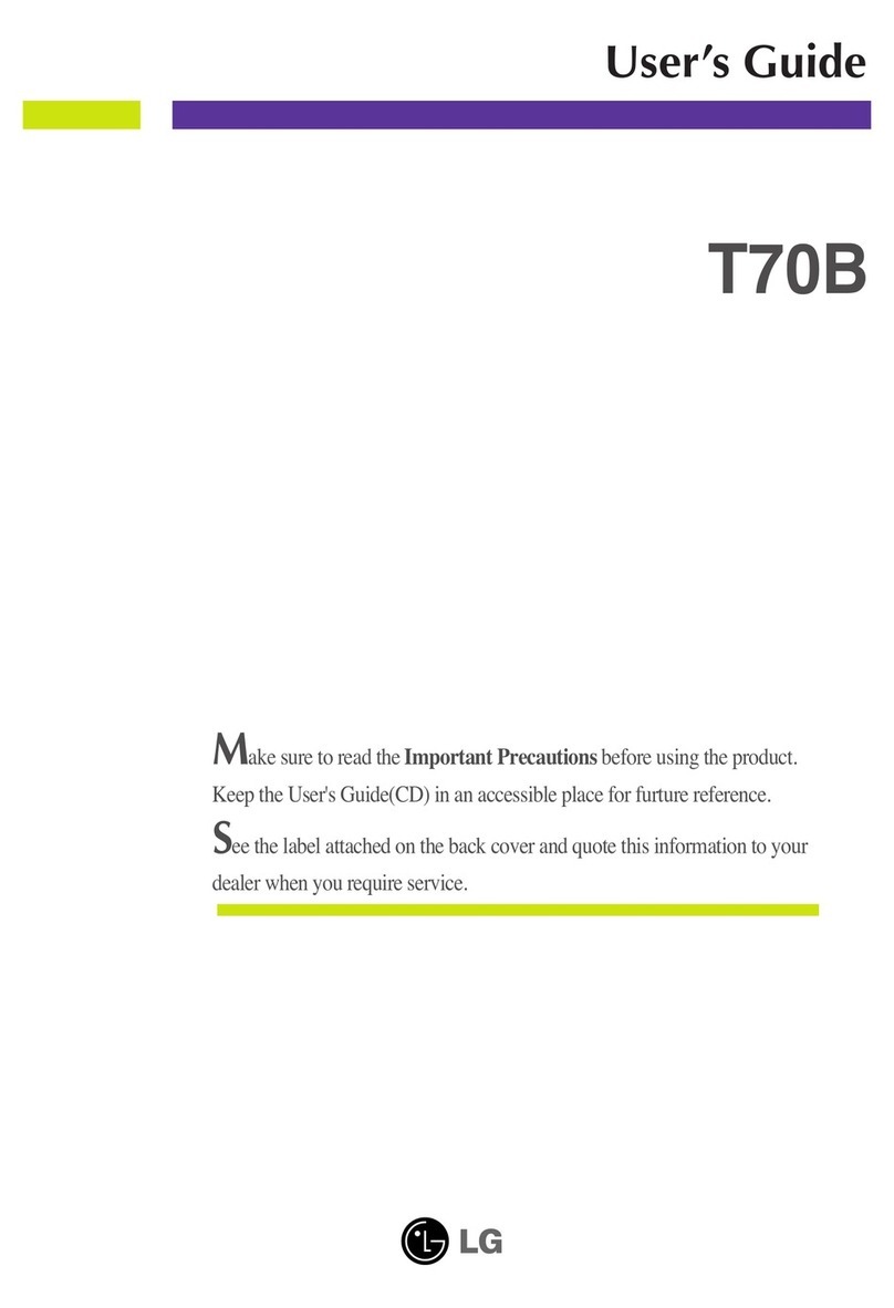 LG T70B User manual
