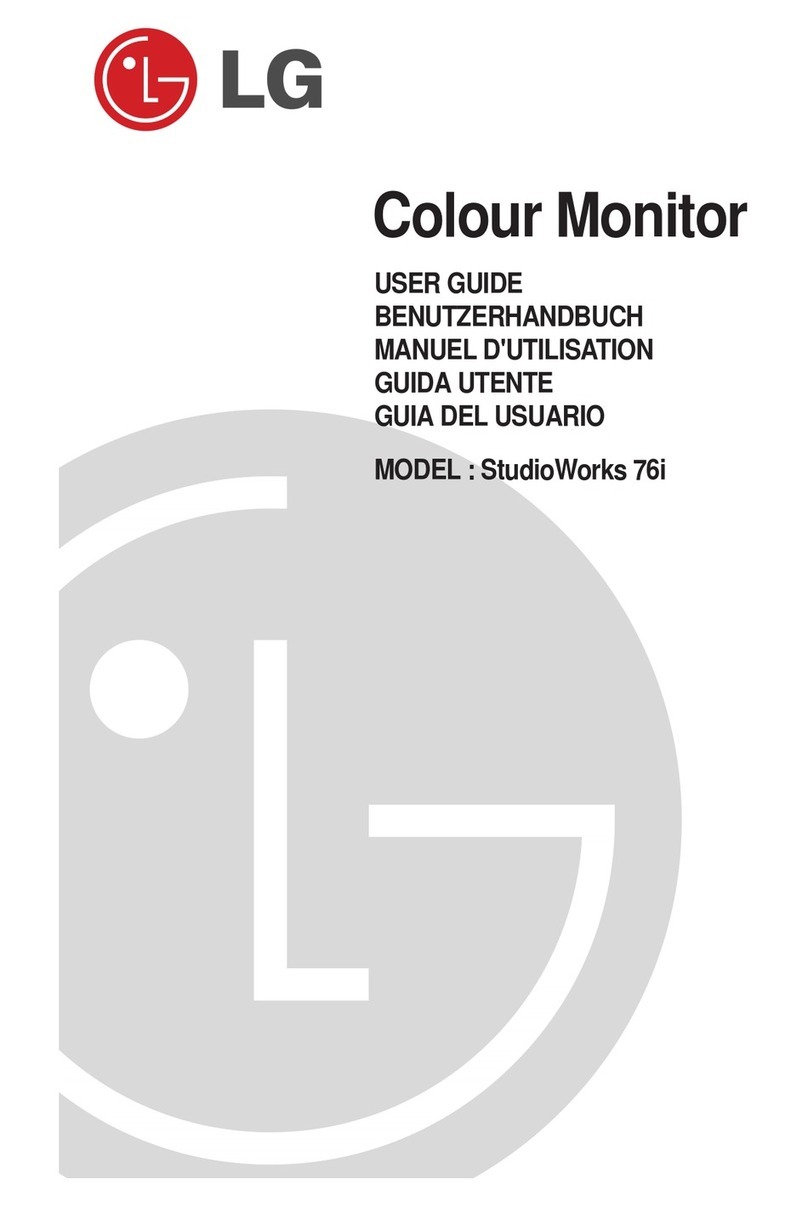 LG STUDIOWORKS 76I User manual
