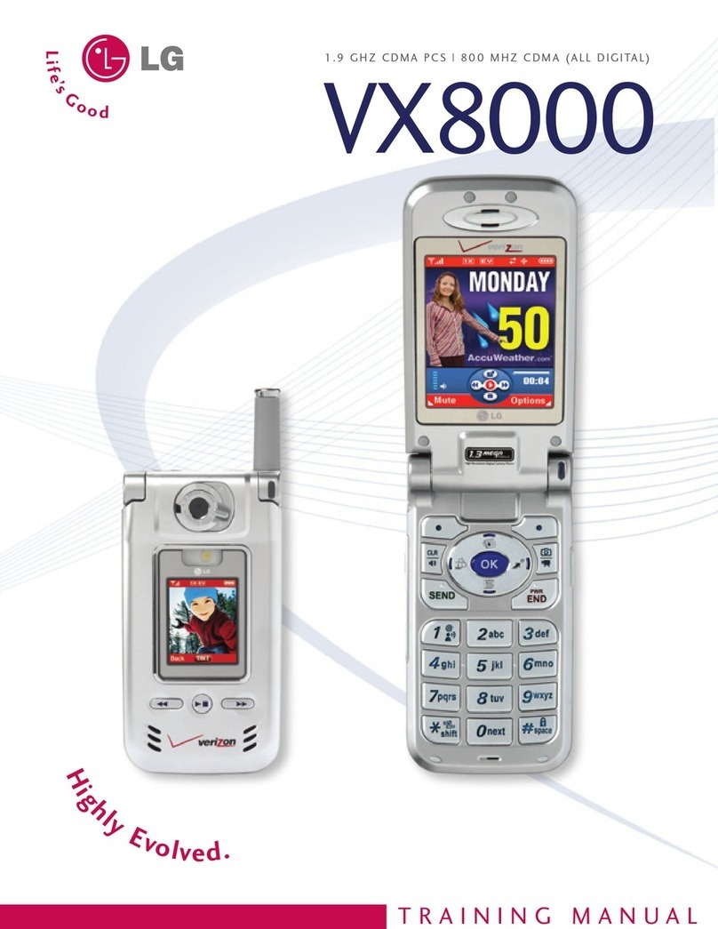 LG VX8000 Installation guide