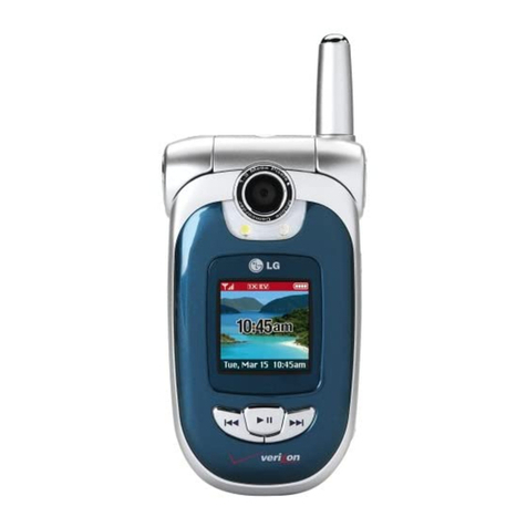 LG VX8100 User manual
