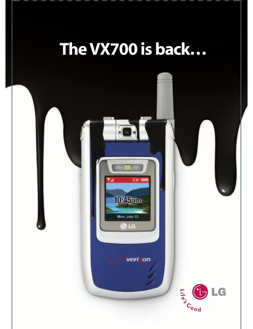 LG VX7000  VX7000 VX7000 User manual