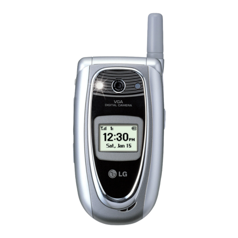 LG VX6100 User manual