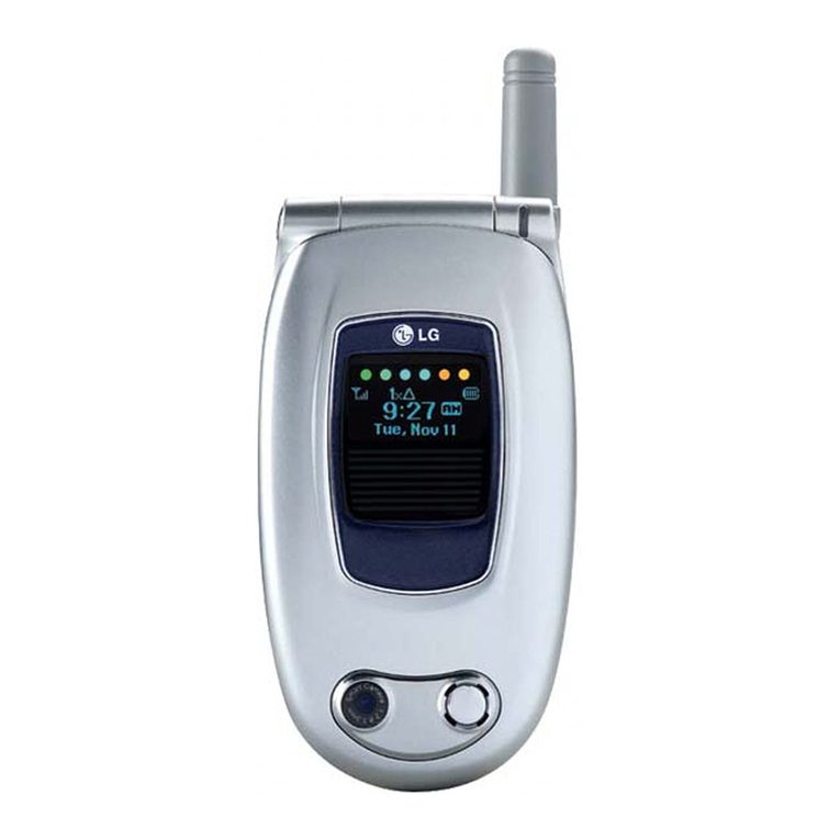 LG VX6000 User manual