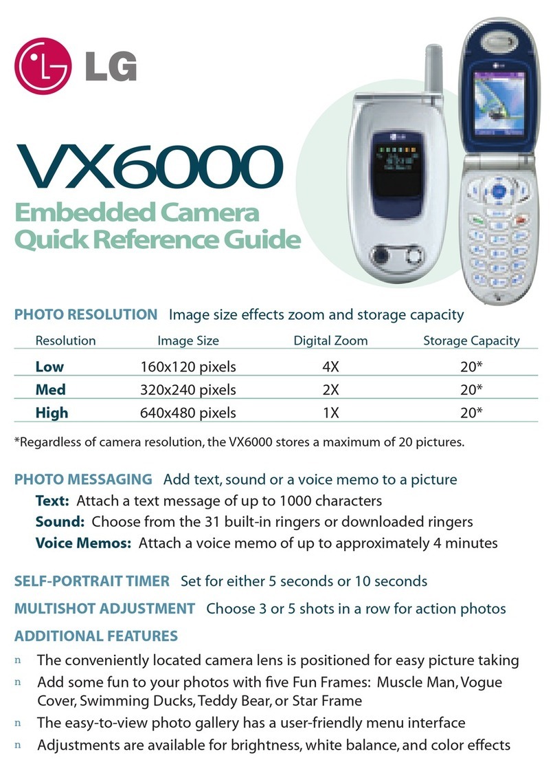 LG VX6000 Instruction and safety manual