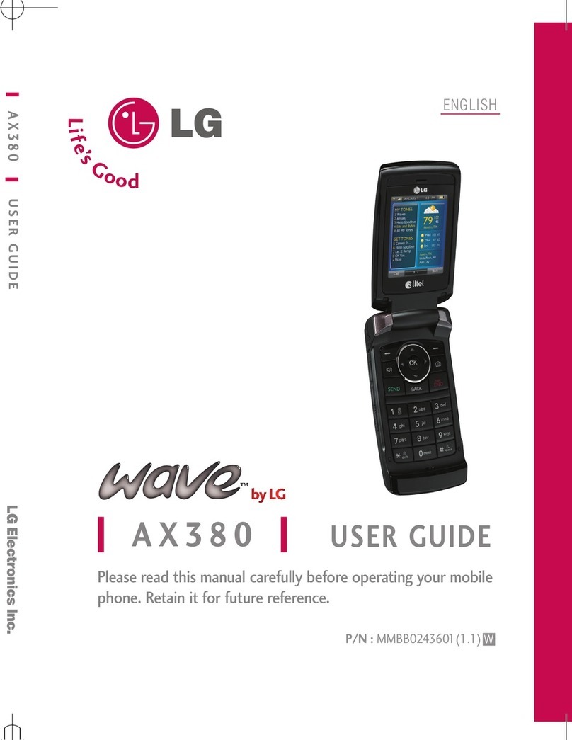 LG Wave User manual