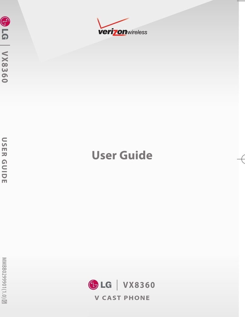 LG VX8360 User manual