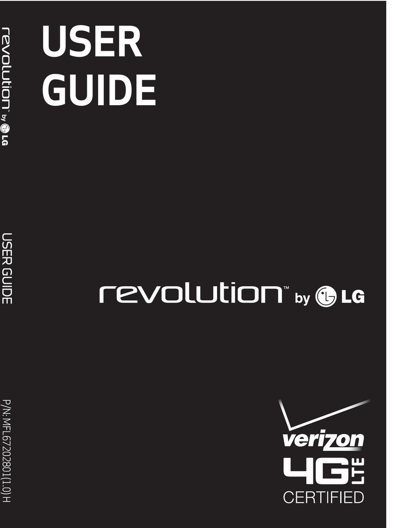 LG Revolution User manual
