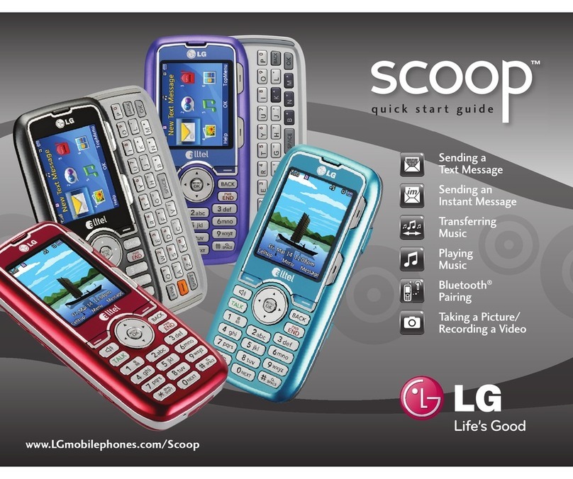 LG Scoop User manual