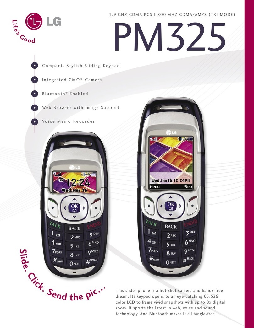 LG PM-325 User manual