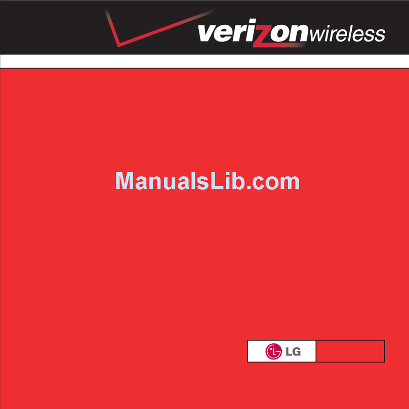 LG VX3200 Quick reference guide