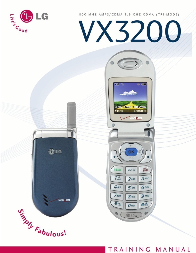 LG VX3200 Installation guide