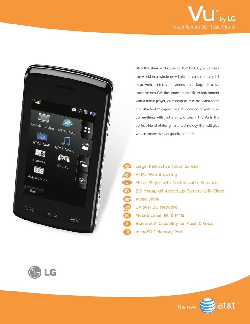 LG Vu TV User manual