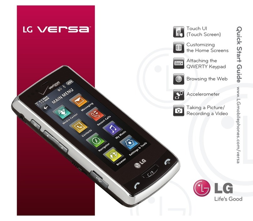 LG Versa User manual