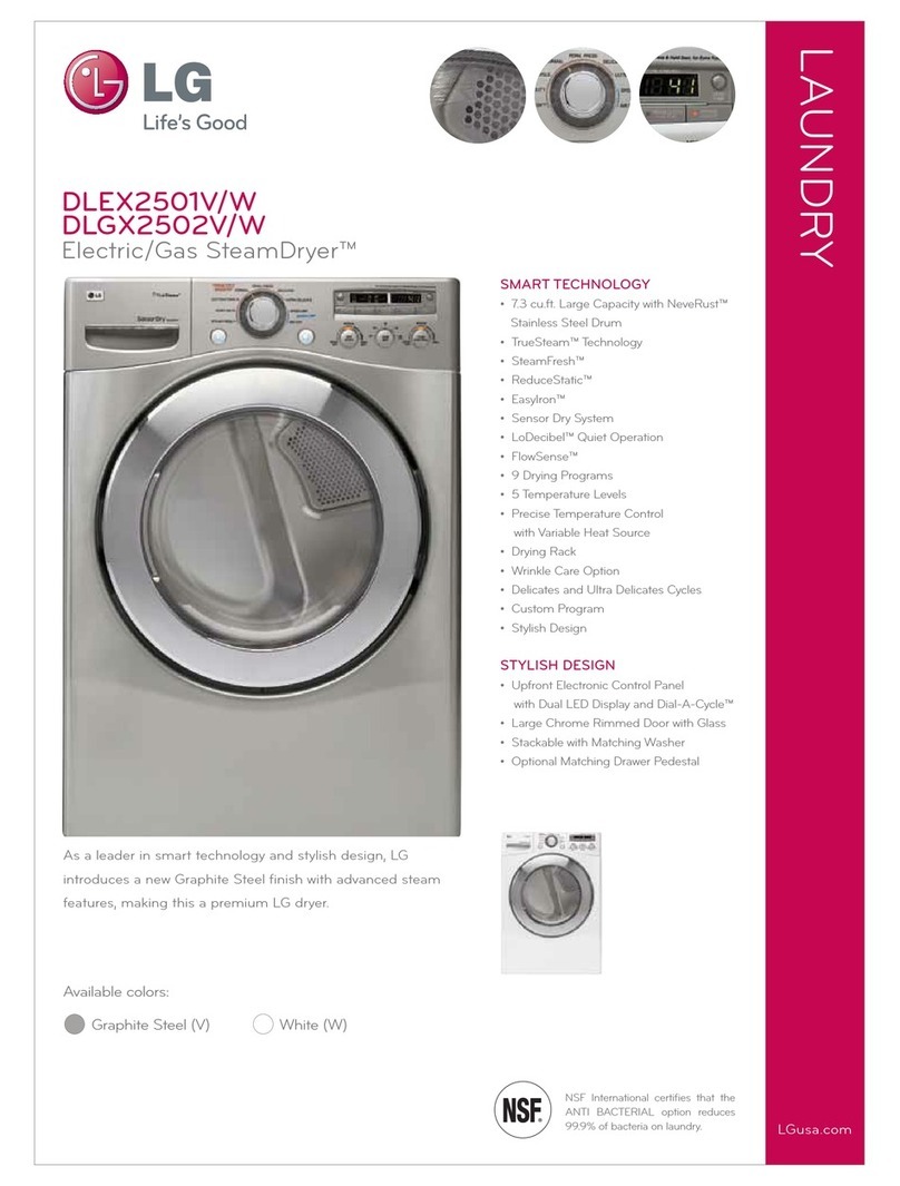 LG DLEX2501 User manual