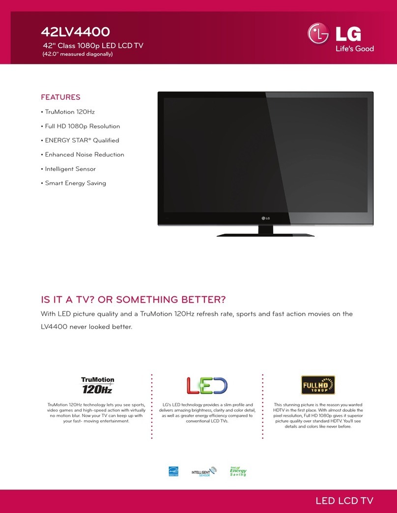 LG 42LV4400 User manual