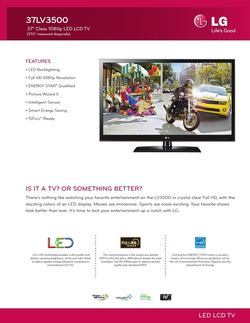 LG 37LV3500 User manual