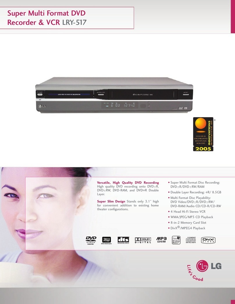 LG LRY-517 User manual