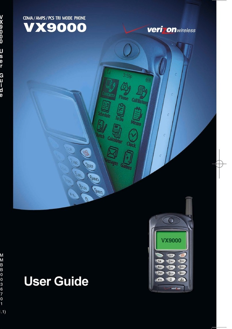 LG VX9000 User manual