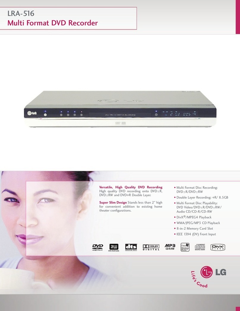 LG LRA-516 Specifications