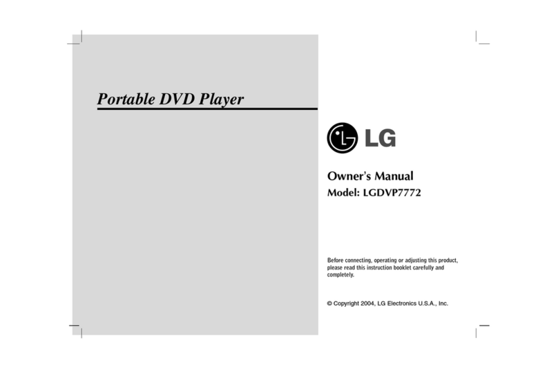 LG LGDVP7772 User manual