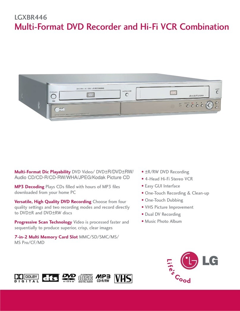LG LGXBR446 User manual