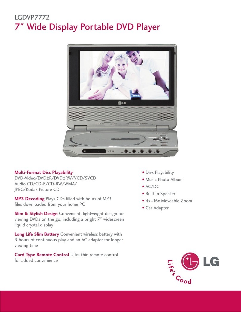 LG LGDVP7772 User manual