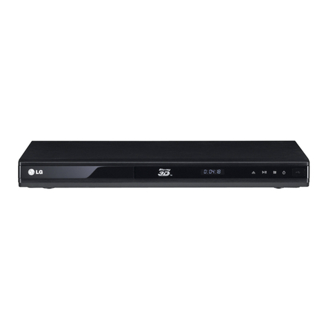 LG BD650 User manual