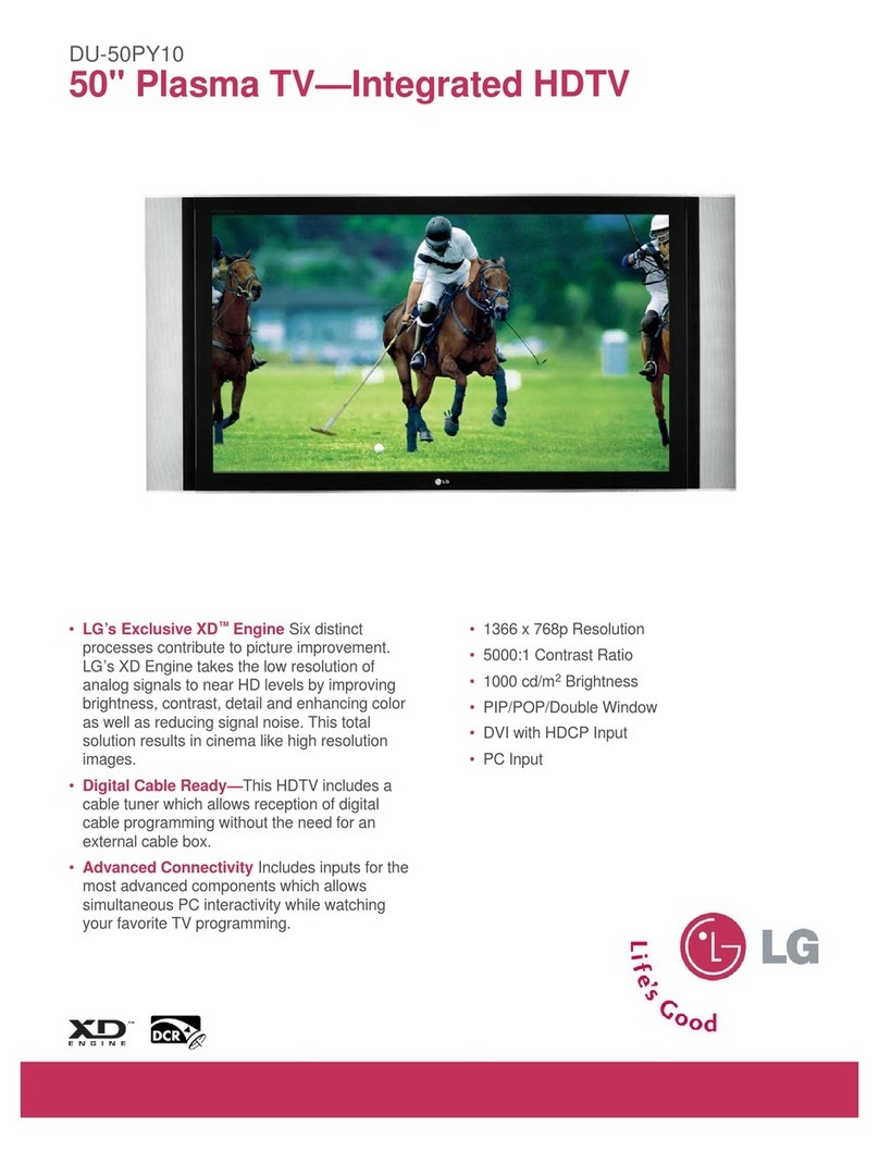 LG DU-50PY10 User manual