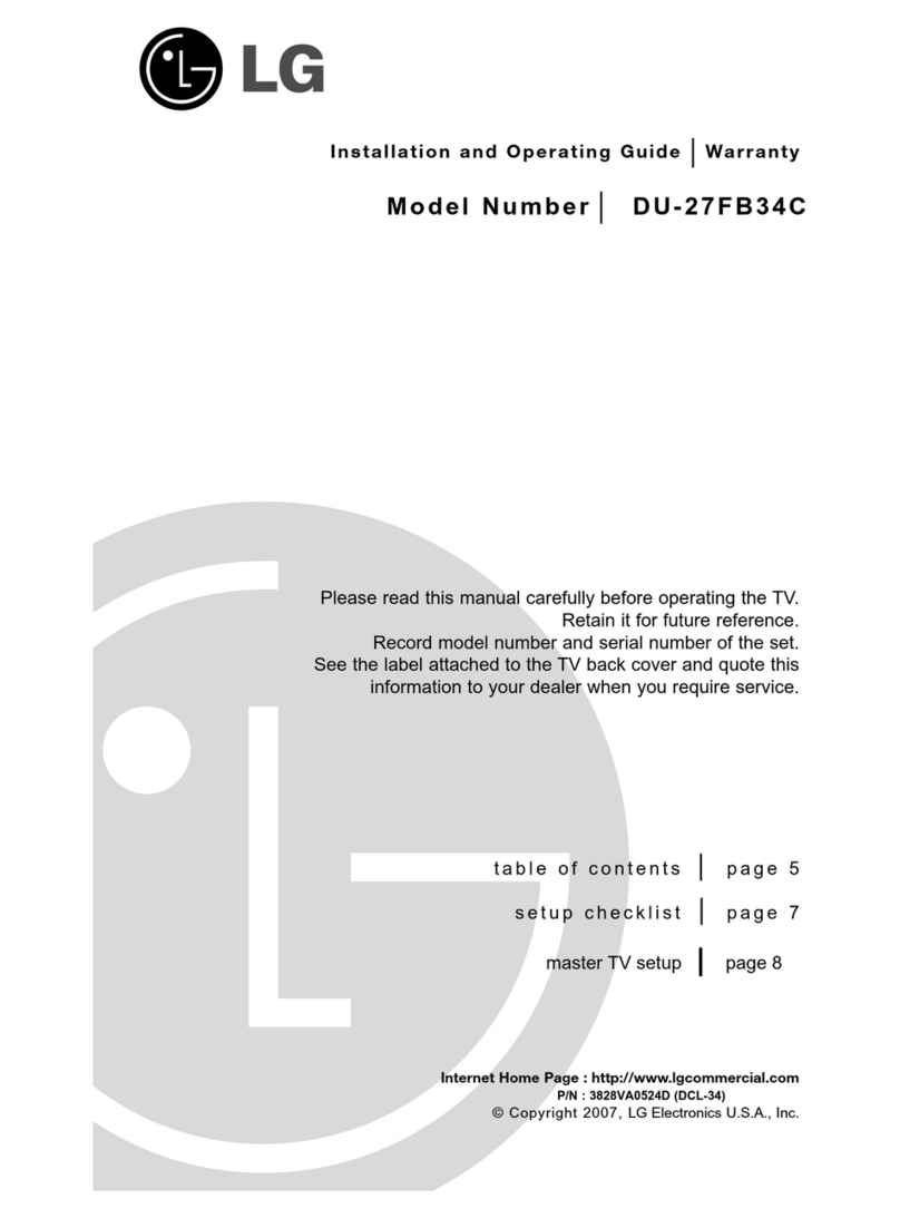 LG DU-27FB34C Operating and maintenance manual