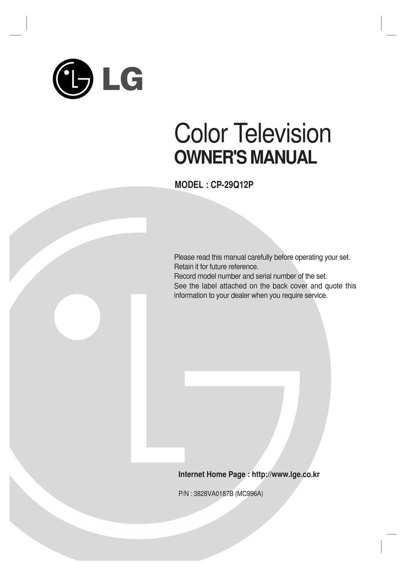 LG CP-29Q12P owner's manual