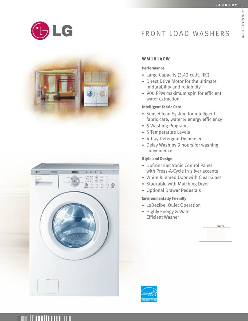 LG WM1814CW User manual