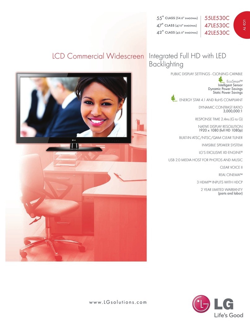LG 47LE530C User manual